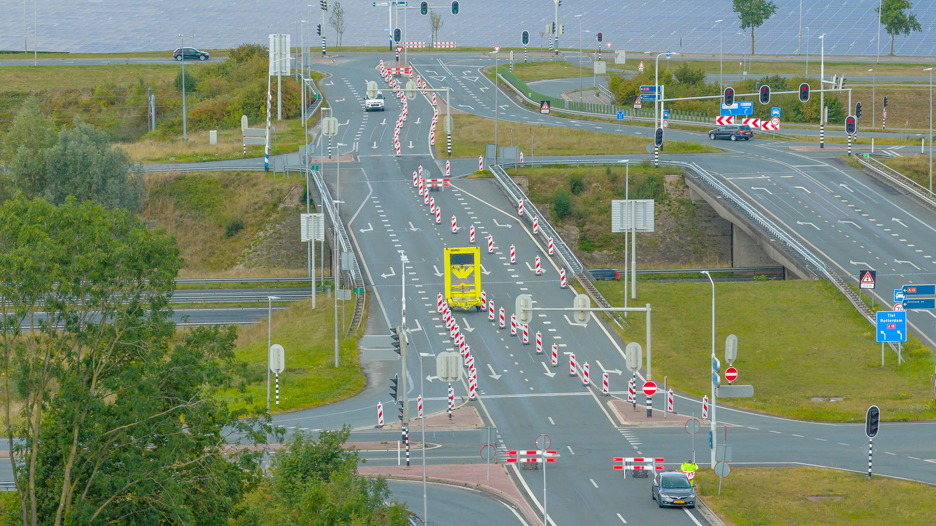 Hoogwaardige luchtfoto voor vastgoedpresentatie