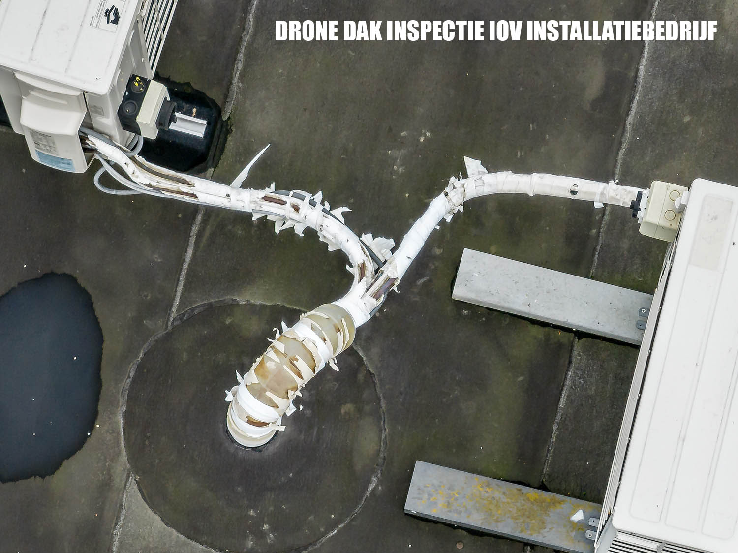 dak inspectie met drones